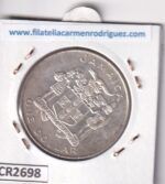 CR2698 MONEDA JAMAICA 1 DÓLAR 1982 MUNDUAL FUTBOL - Imagen 2
