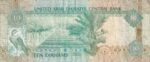 CRBX0738 BILLETE EMIRATOS ARABES 10 DIRHAMS BC - Imagen 2