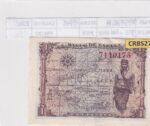 CRBS2797 BILLETE ESPAÑA 1 PESETA 1945 SIN SERIE EBC - Imagen 2