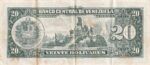 CRBX0859 BILLETE VENEZUELA 20 BOLIVARES 1964 BC+ - Imagen 2