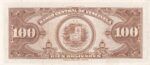 CRBX0882 BILLETE VENEZUELA 100 BOLIVARES 1957 S/C- - Imagen 2