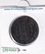 CRE4069 MONEDA ESPAÑA ALFONSO XII 10 CENTIMOS 1878 - Imagen 2