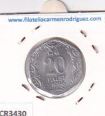 CR3430 MONEDA INDIA 20 PAISES 1986 ALUMINIO - Imagen 2