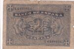 CRBS2439 BILLETE ESPAÑA 2 PESETAS 1938 SERIE A USADO - Imagen 2