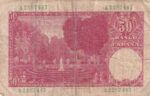 CRBS2523 BILLETE ESPAÑA 50 PESETAS 1951 SERIE A USADO - Imagen 2