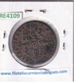 CRE4109 MONEDA ESPAÑA ISABEL II 1843 8 MARAVEDIS SEGOVIA - Imagen 2