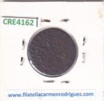 CRE4162 MONEDA ESPAÑA ISABEL II 1845 4 MARAVEDIS SEGOVIA - Imagen 2