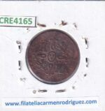 CRE4165 MONEDA ESPAÑA ISABEL II 1850 4 MARAVEDIS JUBIA - Imagen 2