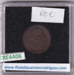 CRE4406 MONEDA ESPAÑA ISABEL II 1853 1 DCM. REAL SEGOVIA - Imagen 2