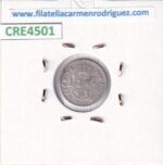CRE4501 MONEDA ESPAÑA ISABEL II 1 REAL 1855 SEVILLA - Imagen 2
