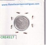 CRE4517 MONEDA ESPAÑA ISABEL II 1 REAL 1854 BARCELONA - Imagen 2