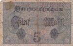 CRBX0997 BILLETE ALEMANIA 5 MARCOS USADO - Imagen 2
