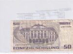 CRBX1117 BILLETE AUSTRIA 50 SCHILLING USADO - Imagen 2