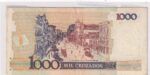 CRBX1092 BILLETE BRASIL 1000 CRUZEIROS USADO - Imagen 2