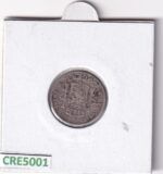 CRE5001 MONEDA ESPAÑA ALFONSO XII 50 CENTIMOS 1880 *8*0 PLATA - Imagen 2