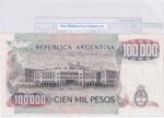 CRBX1268 BILLETE ARGENTINA 100000 PESOS S/C- - Imagen 2