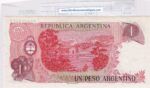 CRBX1272 BILLETE ARGENTINA 1 PESOS MBC+ - Imagen 2