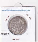 CR3517 MONEDA CALIFATO OMEYA HISHAM CECA WASIT 105H PLATA BO - Imagen 2