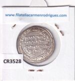 CR3528 MONEDA CALIFATO OMEYA HISHAM CECA WASIT 113H PLATA BO - Imagen 2