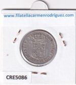 CRE5086 MONEDA ESPAÑA ISABEL II 40 CTS DE ESCUDO 1866 MADRID PLATA - Imagen 2