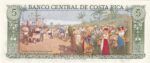CRBX1331 BILLETE COSTA RICA 5 COLORES 1989 SIN CIRCULAR - Imagen 2