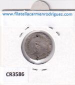 CR3586 MONEDA ALEMANIA 5 PFENNING 1876 IMPERIO WILHELM I COBRE-NIQUEL - Imagen 2