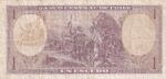 CRBX1386 BILLETE CHILE 1 ESCUDO USADO - Imagen 2