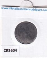 CR3604 MONEDA BELGICA 1 FRANCO 1943 ZINC - Imagen 2