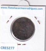 CRE5277 MONEDA ESPAÑA GOBIERNO PROVISIONAL 5 CENTIMOS 1870 - Imagen 2