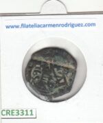 CRE3311 MONEDA ESPAÑA FELIPE IV RESELLO 1650  8 MARAVEDIS BC - Imagen 2