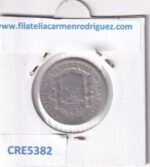 CRE5382 MONEDA ESPAÑA ALFONSO XIII 1 PESETA 1894 PGV PLATA - Imagen 2