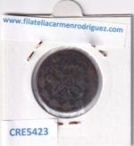 CRE5423 MONEDA ESPAÑA FERNANDO VII 4 MARAVEDIS  SEGOVIA - Imagen 2