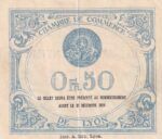 CRBX1455 BILLETE FRANCIA LYON 50 CENTIMOS BC - Imagen 2