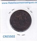 CRE5502 MONEDA ESPAÑA ISABEL II 1856 25 CENTIMOS SEGOVIA - Imagen 2