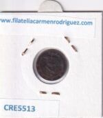 CRE5513 MONEDA ESPAÑA GOBIERNO PROVISIONAL 1 CENTIMO 1870 BARCELONA COBRE - Imagen 2