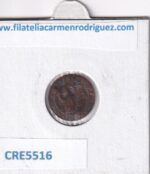 CRE5516 MONEDA ESPAÑA GOBIERNO PROVISIONAL 1 CENTIMO 1870 OM COBRE - Imagen 2