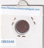 CRE5549 MONEDA ESPAÑA ALFONSO XIII 1 CENTIMO 1906 COBRE - Imagen 2