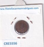 CRE5556 MONEDA ESPAÑA ALFONSO XIII 1 CENTIMO 1906 MADRID COBRE - Imagen 2