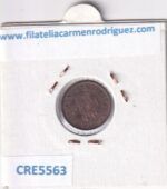 CRE5563 MONEDA ESPAÑA ALFONSO XIII 1 CENTIMO 1906 MADRID COBRE - Imagen 2