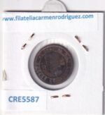 CRE5587 MONEDA ESPAÑA ALFONSO XIII 2 CENTIMOS 1905 COBRE - Imagen 2