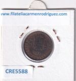CRE5588 MONEDA ESPAÑA ALFONSO XIII 2 CENTIMOS 1911 MADRID COBRE - Imagen 2