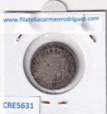 CRE5631 MONEDA ESPAÑA ISABEL II 40 CENTIMOS DE ESCUDO 1867 PLATA - Imagen 2