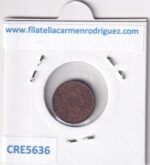 CRE5636 MONEDA ESPAÑA ALFONSO XIII 1 CENTIMO 1912 *2 PCV BO COBRE - Imagen 2