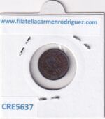 CRE5637 MONEDA ESPAÑA ALFONSO XIII 1 CENTIMO 1912 *2 PGV BO COBRE - Imagen 2