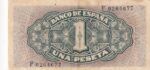 CRBS2372 BILLETE ESPAÑA 1 PESETA 1940 SERIE F MBC - Imagen 2