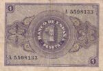 CRBS2430 BILLETE ESPAÑA 1 PESETA 1938 SERIE M BC+ - Imagen 2