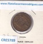 CRE5789 MONEDA ESTADO ESPAÑOL 1 PESETA 1947 *49 - Imagen 2