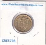 CRE5798 MONEDA ESTADO ESPAÑOL 1 PESETA 1966 *70 - Imagen 2