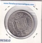 CRE5810 MONEDA ESTADO ESPAÑOL 5 PESETAS 1949 *50 - Imagen 2