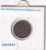 CRE5843 MONEDA ESPAÑA ALFONSO XIII 2 CENTIMOS 1904 SMV COBRE - Imagen 2